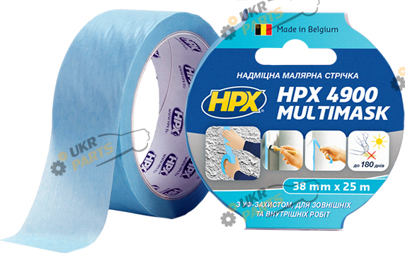 Малярная лента Hpx 4900 MULTIMASK 25 м / 38 мм (EW3825)