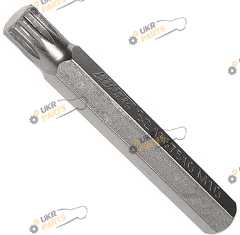 Бита JTC 10мм L-75мм SPLINE M10 удлиненная (1367510 JTC)
