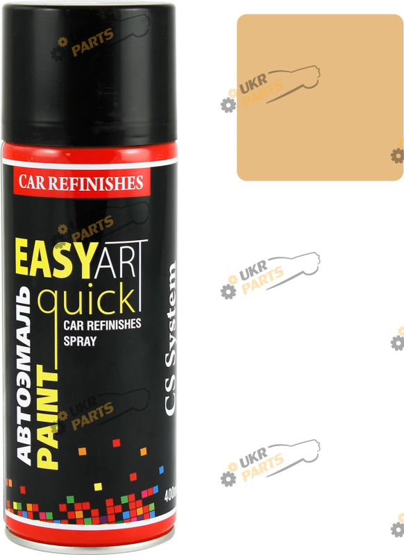 Аэрозольная краска CS System Easy Art Quick Paint 210 Примула бежевый глянцевый 400 мл (CS1210)