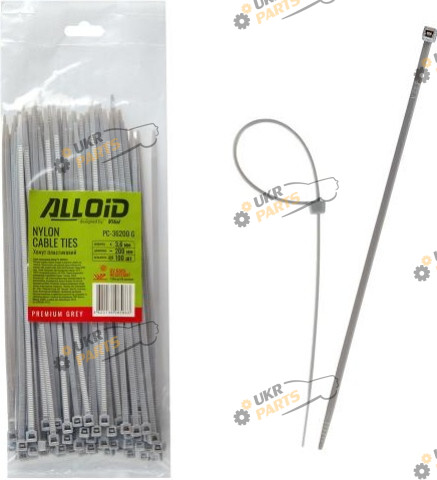 Набор стяжек Alloid 100 штук Alloid (PC-36200 G)
