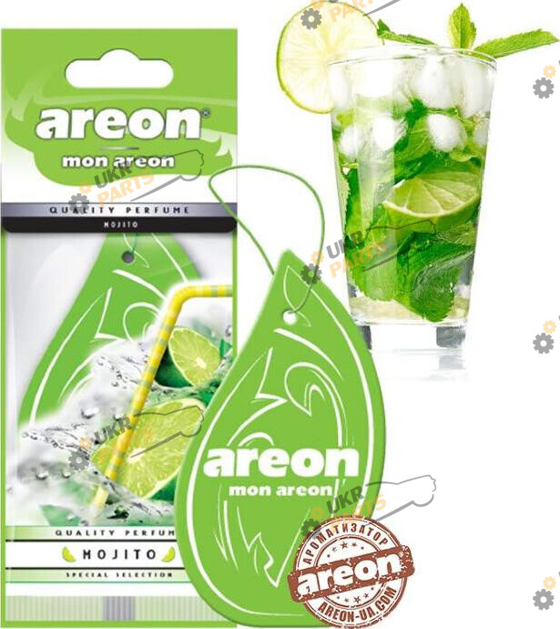Ароматизатор Areon сухой листик Mon | Мохито (25731)