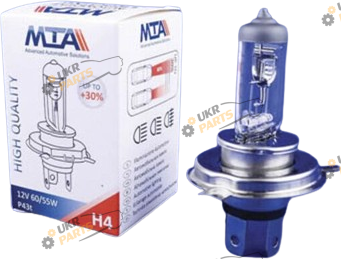Галогеновая лампа MTA High Quality H4 1 шт (84163 HBC1)