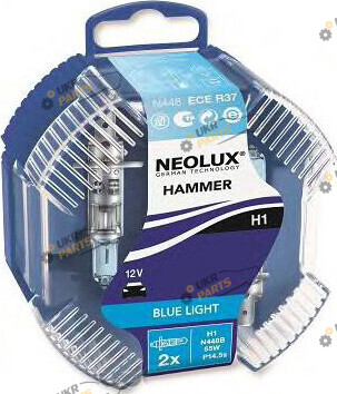 Галогеновая лампа Neolux H1 2 шт (N448B)