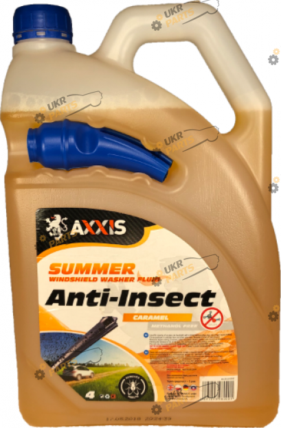 Жидкость омывателя готовая летняя Axxis Caramel 4 л (48391093980)