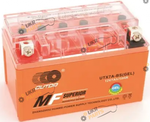 Мотоциклетный аккумулятор Outdo 7 Ач (UTX7A-BS GEL)