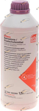 Концентрат антифриза Febi G12 evo фиолетовый 1.5 л (183366)
