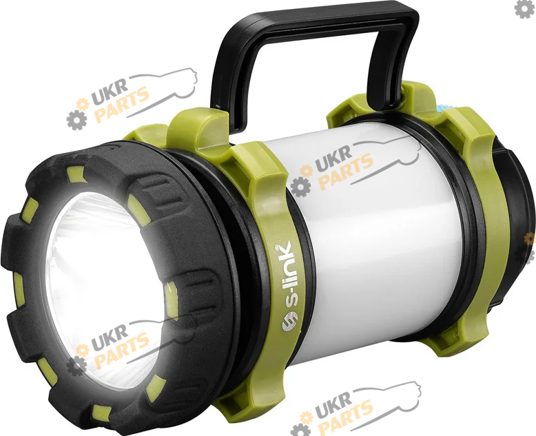 Ручной фонарь S-Link 5W LED+40 SMD+20 red LED с крючком (SL-F261)