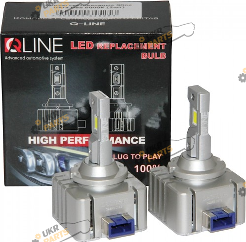 LED лампа QLine Ultra 6000K D8S 65 Вт (00-00020285)