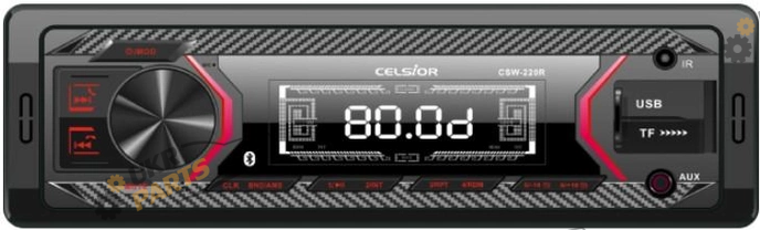 Бездисковая автомагнитола Celsior CSW-220R (53751)