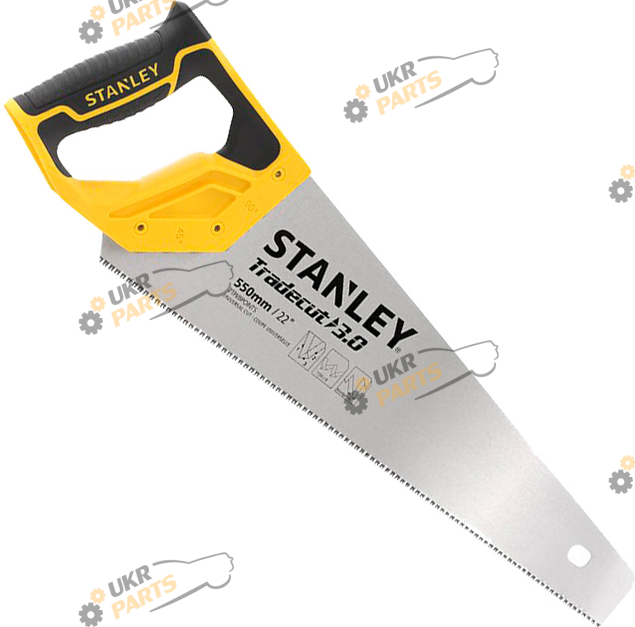 Ножовка по дереву Stanley Tradecut, L=550 мм, 7 зуб./1