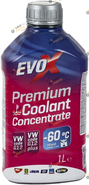 Концентрат антифриза MOL Evox Premium G12 красный 1 л (19010052)
