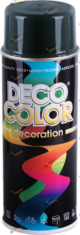 Аэрозольная краска Deco Color термостойкость 800*С антрацит 400 мл (725335 (12))