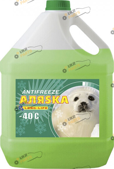 Антифриз АЛЯSКА Long-Life G11 G11 зелёный 5 л (5062)