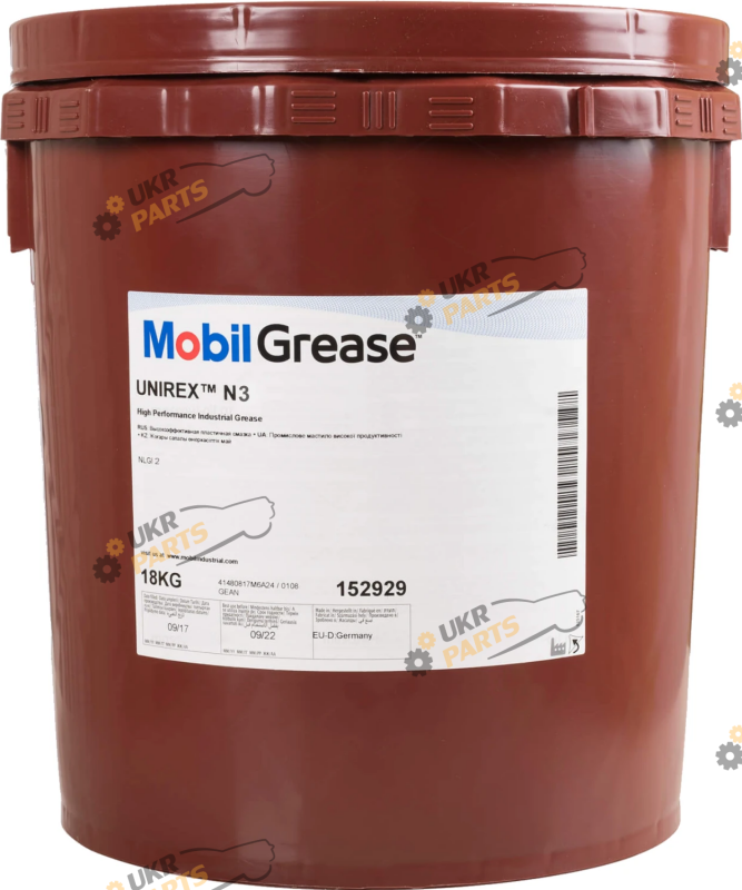 Универсальная смазка Mobil Unirex N3 18 (152926)