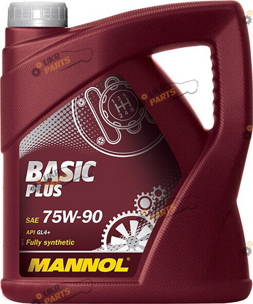 Масло трансмиссионное Mannol Basic Plus 75W-90 4 л (54602)