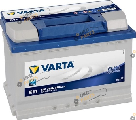 Автомобильный аккумулятор Varta BLUE DYNAMIC (E11) 680 А 74 Ач (574012068)