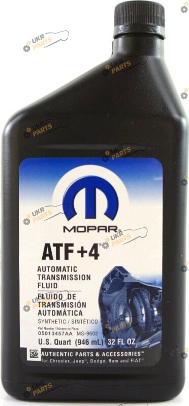 Масло трансмиссионное Mopar ATF +4 0.946 л (68218057AA)