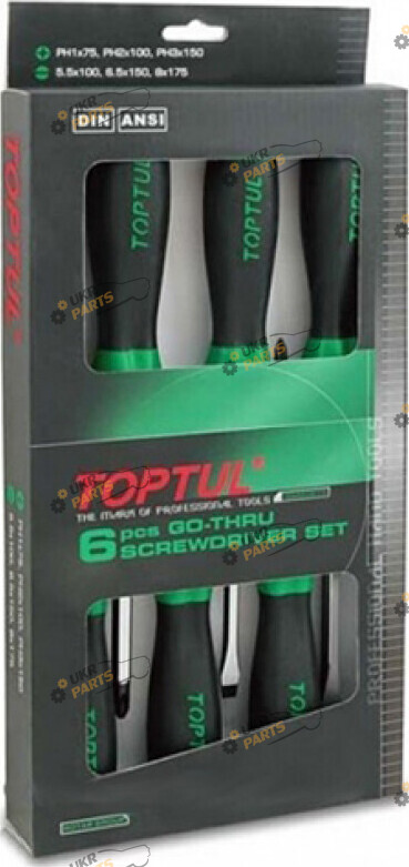 Набор отверток Toptul 6 шт (GAAE0613)