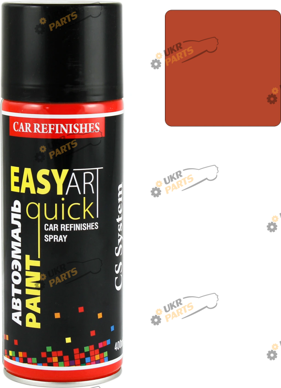 Аэрозольная краска CS System Easy Art Quick Paint 165 Корида оранжевый глянцевый 400 мл (CS1165)