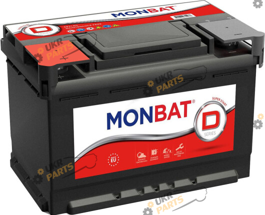 Автомобильный аккумулятор Monbat Dynamic 6CТ-60 L+ 60 Ач (DN-60-PM)