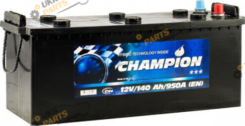 Грузовой аккумулятор Champion Black Euro 140 Ач (CHB140-3)
