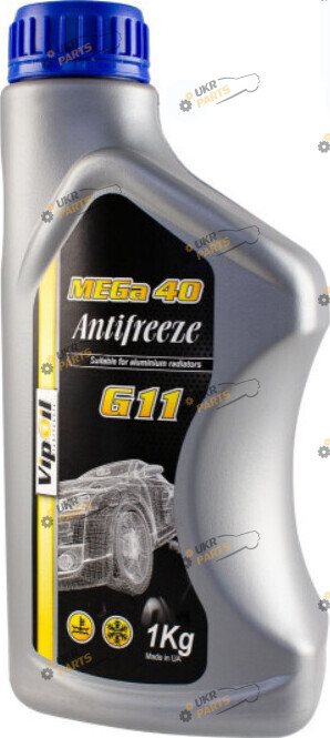Антифриз Vipoil MEGA Green 40 G11 синий 1 л (0335796)