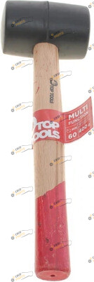 Резиновая киянка TOP TOOLS 300 мм 400 г (02A325)