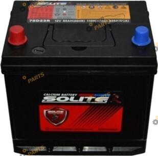Автомобильный аккумулятор SOLITE R Japan 65 Ач (75D23R)