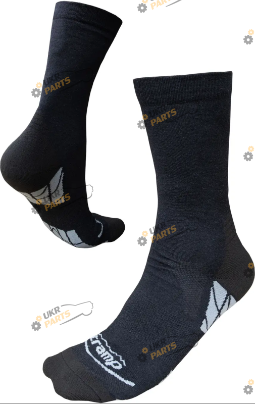 Шкарпетки з вовни мерино 41/43 (UTRUS-004-black-41/43)