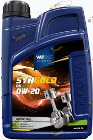 Моторное масло Vatoil SynGold DX ECO 0W-20 1 л (50790)
