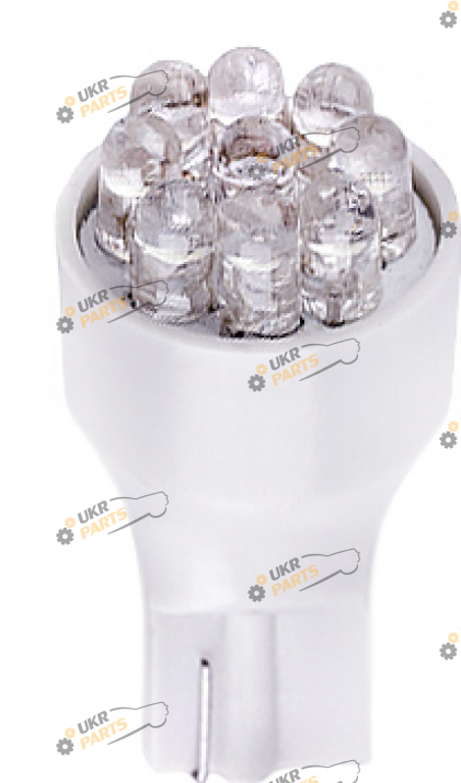 Лампочка Trifa 12V 0,81W W2,1x9,5d T15 60mA 9led white (02884)