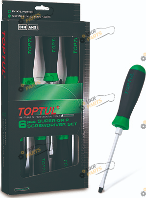 Набор отверток Toptul 6 шт (GAAE0608)