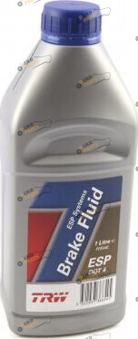 Тормозная жидкость TRW DOT 4 BRAKE FLUID 1 л (PFB 601)