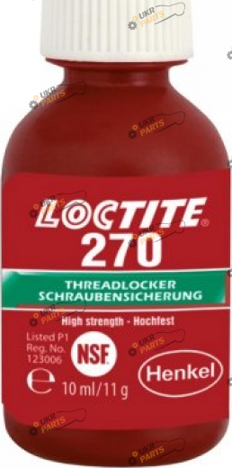 Фиксатор резьбы Loctite 270 50 мл зеленый (LOC27050ML)