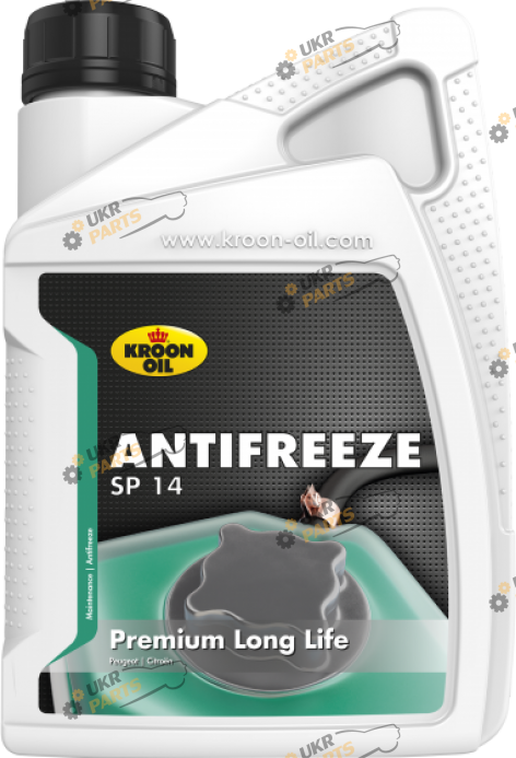 Концентрат антифриза Kroon-Oil ANTIFREEZE SP 14 Long Life зелёный 1 л (35488)