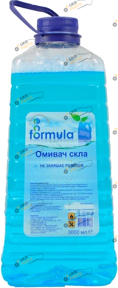 Жидкость омывателя готовая зимняя EcoFormula Морской бриз -10°C 3 л (Обзор - 3 -10 бриз)