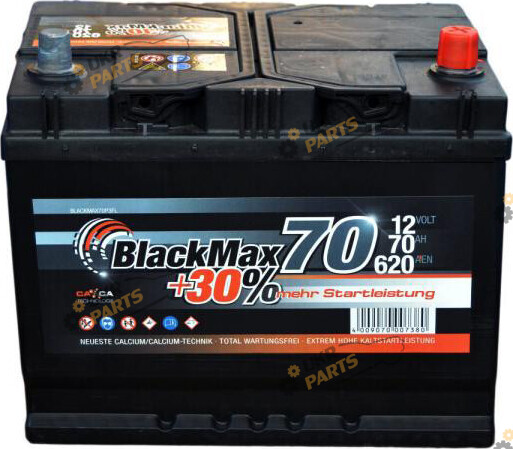 Автомобильный аккумулятор BlackMax 6СТ-70 Аз 70 Ач (B4026)