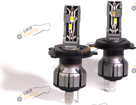 LED лампа StarLight E2 H4 9-18V 36W P14,5s chip 3570 6500K H4 36 Вт (00-00019910)
