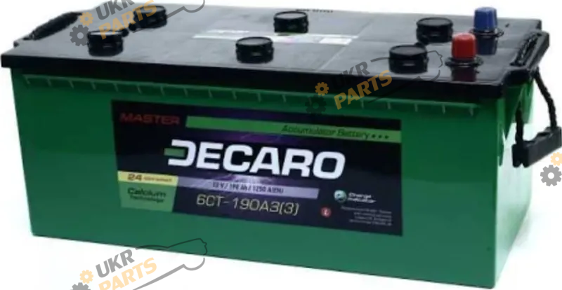 Автомобильный аккумулятор Decaro Master 190 Ач (6СТ-190 А3 (3) M)