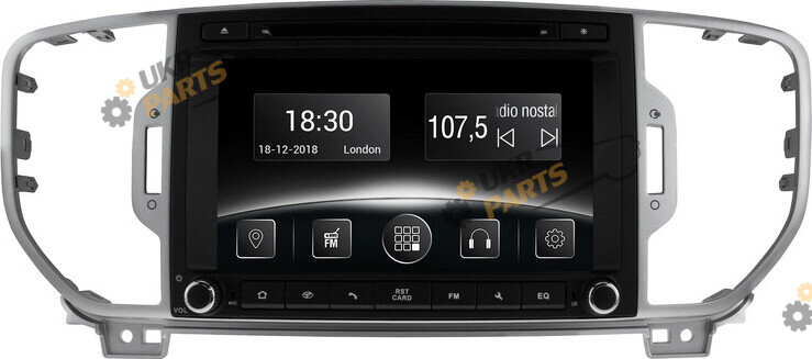 Штатная автомагнитола Gazer CM6008-QL Kia (27280)