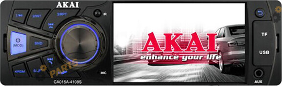 Бездисковая автомагнитола Akai CA015A-4108S (48544)