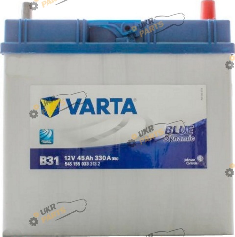 Автомобильный аккумулятор Varta Blue Dynamic Ев Тонкая клема (-/+) ASIA B31 45 Ач (545155033)