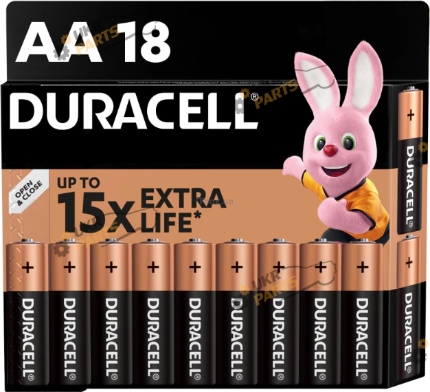 Батарейка Duracell LR06 MN1500 AA 18 шт (LR6  MN1500)