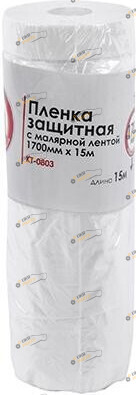 Малярная лента Intertool KT-0803 с защитной пленкой 15 м / 1700 мм (KT-0803)