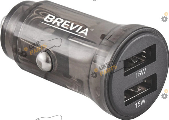 Зарядное устройство Brevia DualDrive 15W USB (47015DUB)