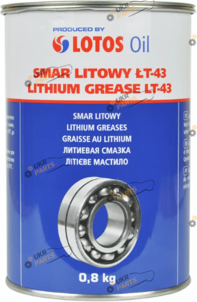 Смазка для подшипников Lotos Lithium LT-43 0.8 л (WR-8P04830-000)