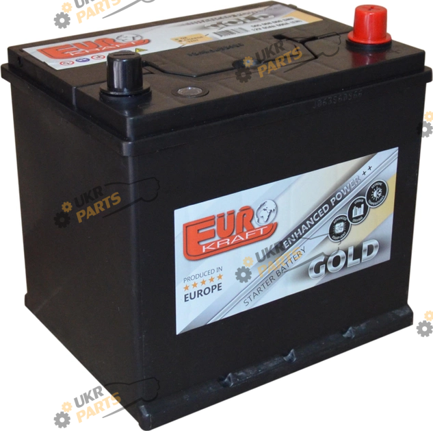 Автомобильный аккумулятор Monbat EUROKRAFT GOLD ASIA D23 (-/+) EN600 65 Ач (СТ-00147099)