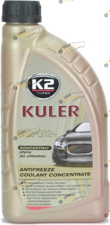 Концентрат антифриза K2 Kuler G12 красный 1 л (T211C)