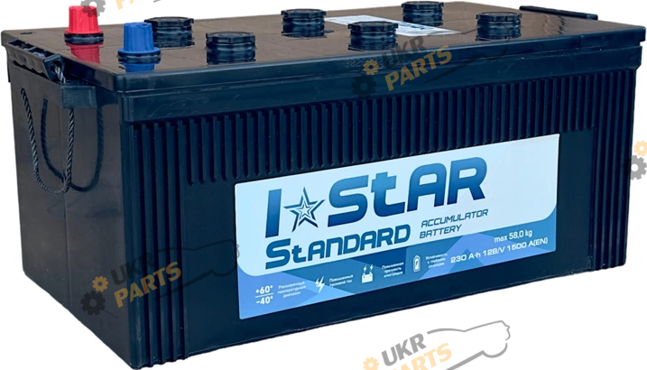Автомобильный аккумулятор Kainar I STAR Standard (+/-) EN1500 230 Ач (СТ-00077575)