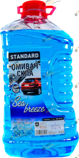 Жидкость омывателя готовая зимняя ДК Standart Sea Breeze -20 °C 4 л (48021031064 зима)